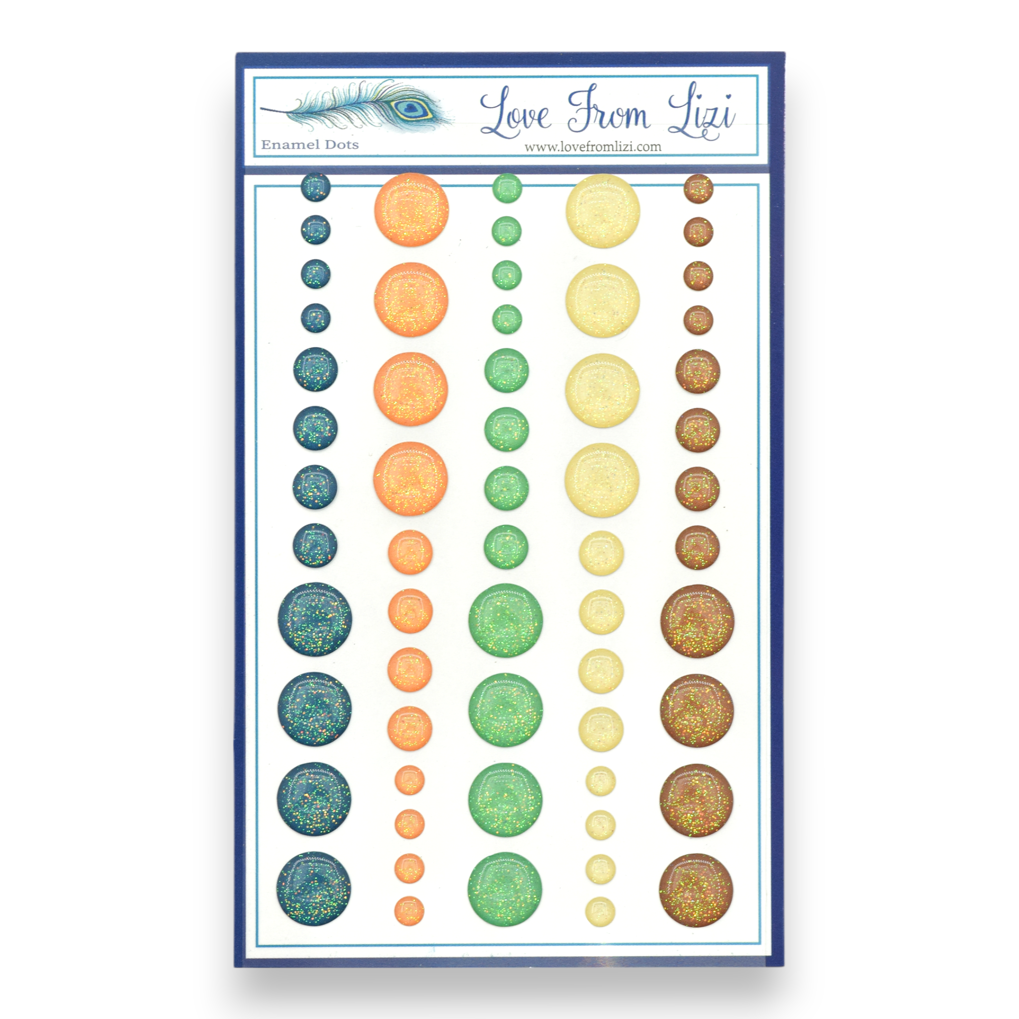 Really Dig You - Enamel Dots (Glitter)